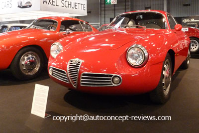 Alfa Romeo Giulietta Sprint Zagato-SVZ-SZ-Coda-Tonda-Coda-Tronca-1957-1962